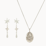 The Silver Stargazer Set - Cancer-Wild Fawn Jewellery