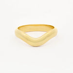 The Chunky Curve Wedding Ring-Wedding Ring-Wild Fawn Jewellery