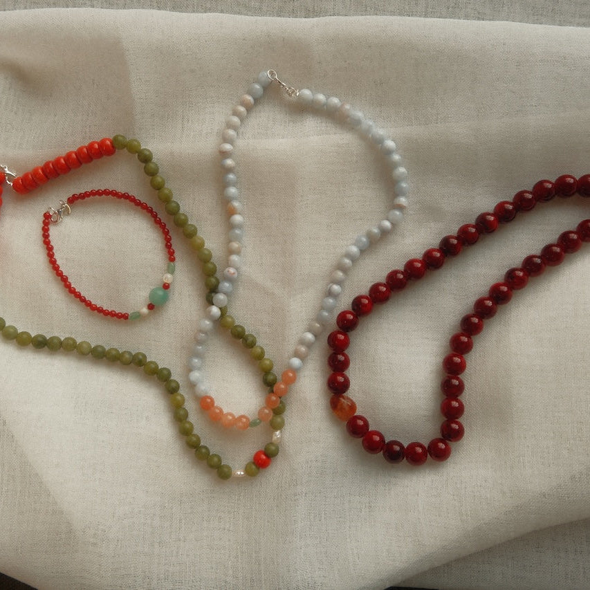 Bead Necklace Making Workshop | Wild Fawn x Joyce, Brockley-Wild Fawn Jewellery