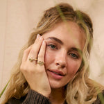 9ct Gold Organic Heart Signet Ring-Ring-Wild Fawn Jewellery