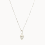 Silver Mini Acorn Necklace-Wild Fawn Jewellery