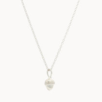 Silver Mini Acorn Necklace-Wild Fawn Jewellery