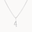 Silver Lucky Number Necklace-Wild Fawn Jewellery