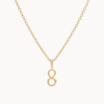 9ct Gold Lucky Number Necklace-Wild Fawn Jewellery