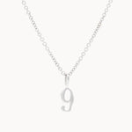 Silver Lucky Number Necklace-Wild Fawn Jewellery