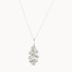 Silver Oak Leaf Necklace-Wild Fawn Jewellery