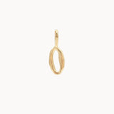 9ct Gold Lucky Number Charm Pendant-Wild Fawn Jewellery