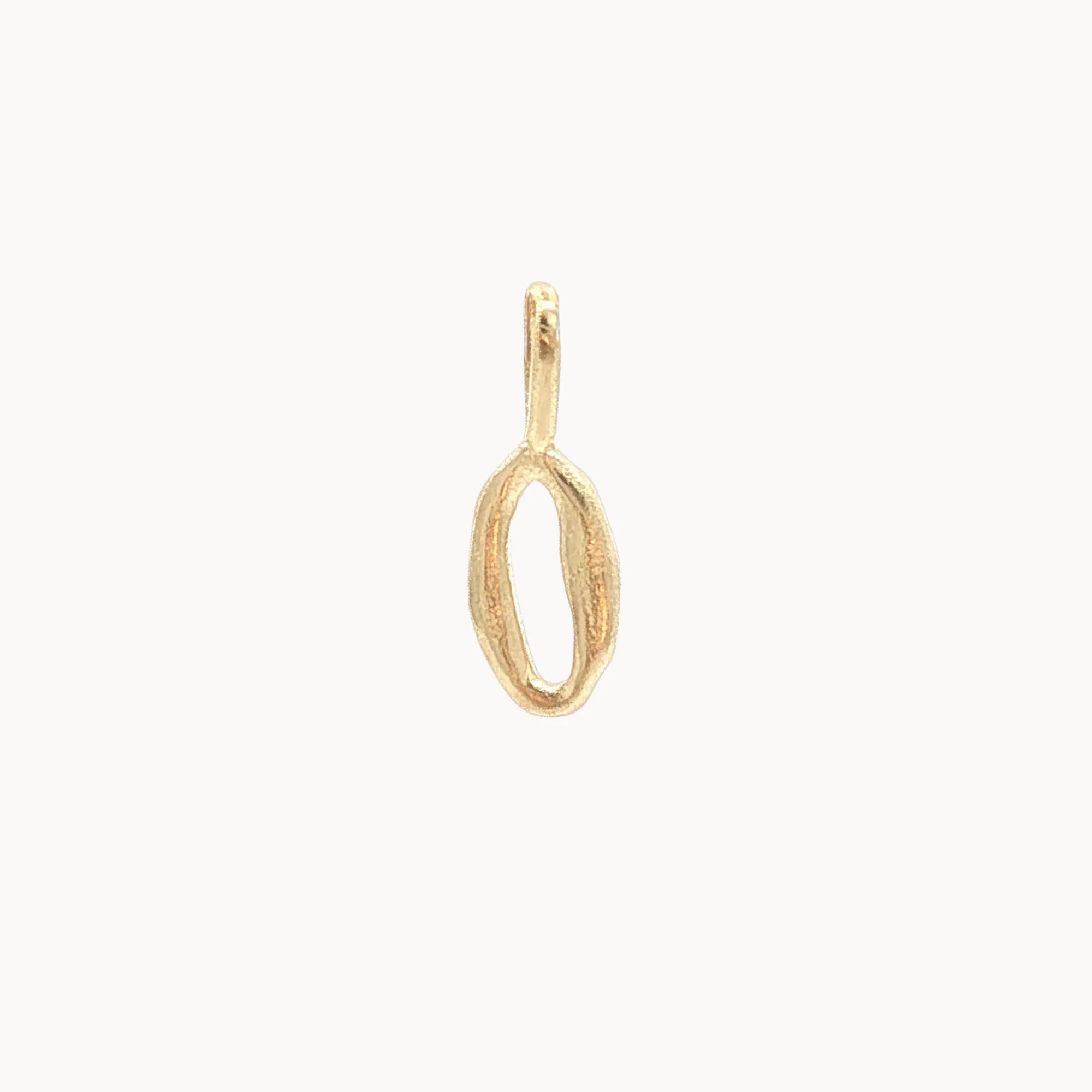 9ct Gold Lucky Number Charm Pendant-Wild Fawn Jewellery
