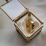 Mixed Gold Entwined Twisted Wedding Ring