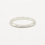 The Polished Wedding Ring - D Shape-Wedding Ring-Wild Fawn Jewellery
