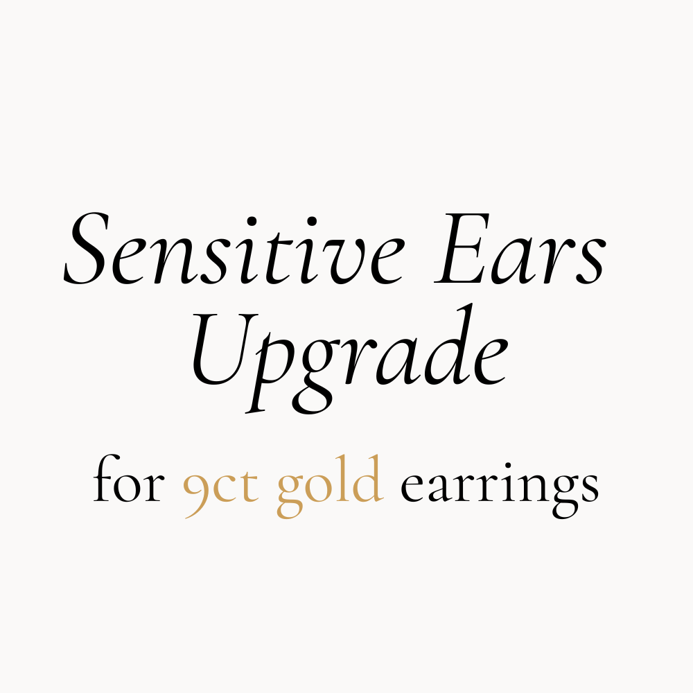 Sensitive Ears Upgrade - 18ct Gold Pins & Backs-Wild Fawn Jewellery