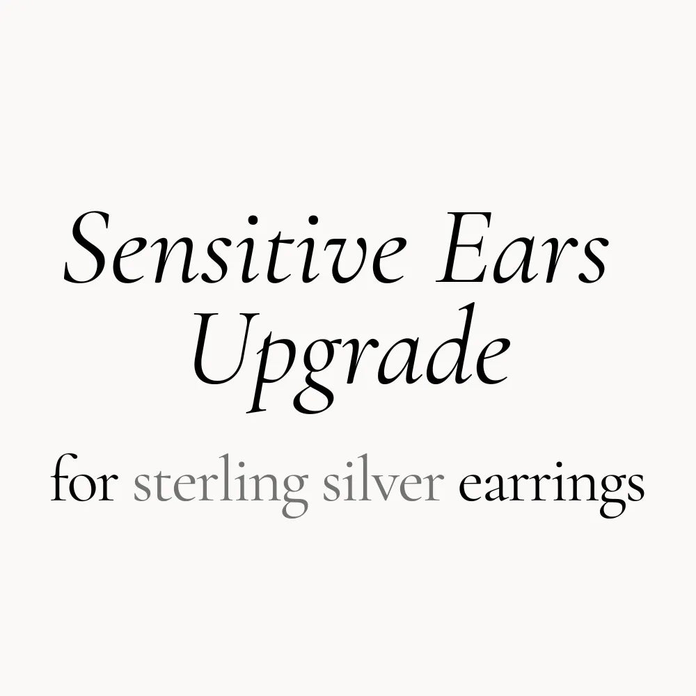 Sensitive Ears Upgrade - Argentium Silver Pins & Backs-Wild Fawn Jewellery