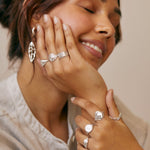 Silver Raw Band Ring