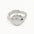 Silver Bloom Full Moon Ring