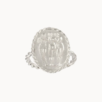 Silver Eternally Friends Ring
