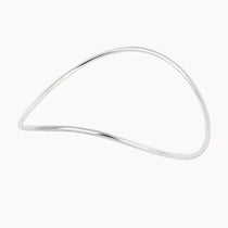 Silver Flow Bangle