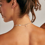 Silver Leaf Necklace
