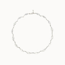Silver Leaf Necklace