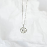 Silver Little Lion Reversible Pendant Necklace