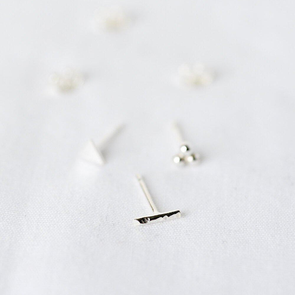 Silver Mix and Match Stud Set [3]