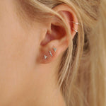Silver Mix and Match Stud Set [3]