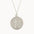 Silver Personalised Saint Christopher Medallion Necklace