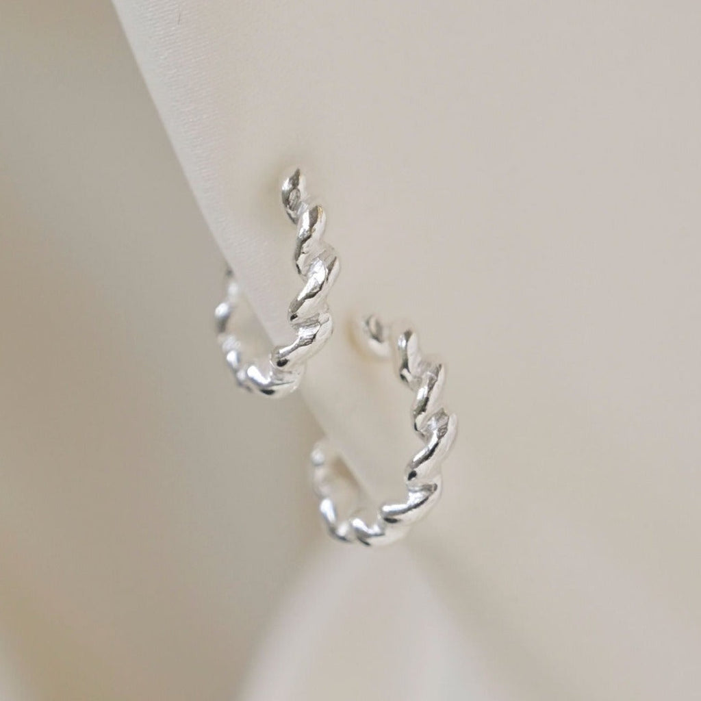 Silver Revolution Hoop Earrings – Wild Fawn Jewellery