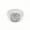 Silver Saint Christopher Signet Ring