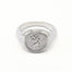 Silver Saint Christopher Signet Ring