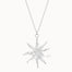Silver Statement Sun Necklace