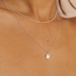 Silver Sunburst Necklace