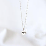 Silver Tiny Heart Necklace