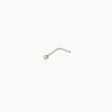 silver cartilage earring
