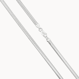 Silver Chunky Snake Chain-Necklaces-Wild Fawn Jewellery