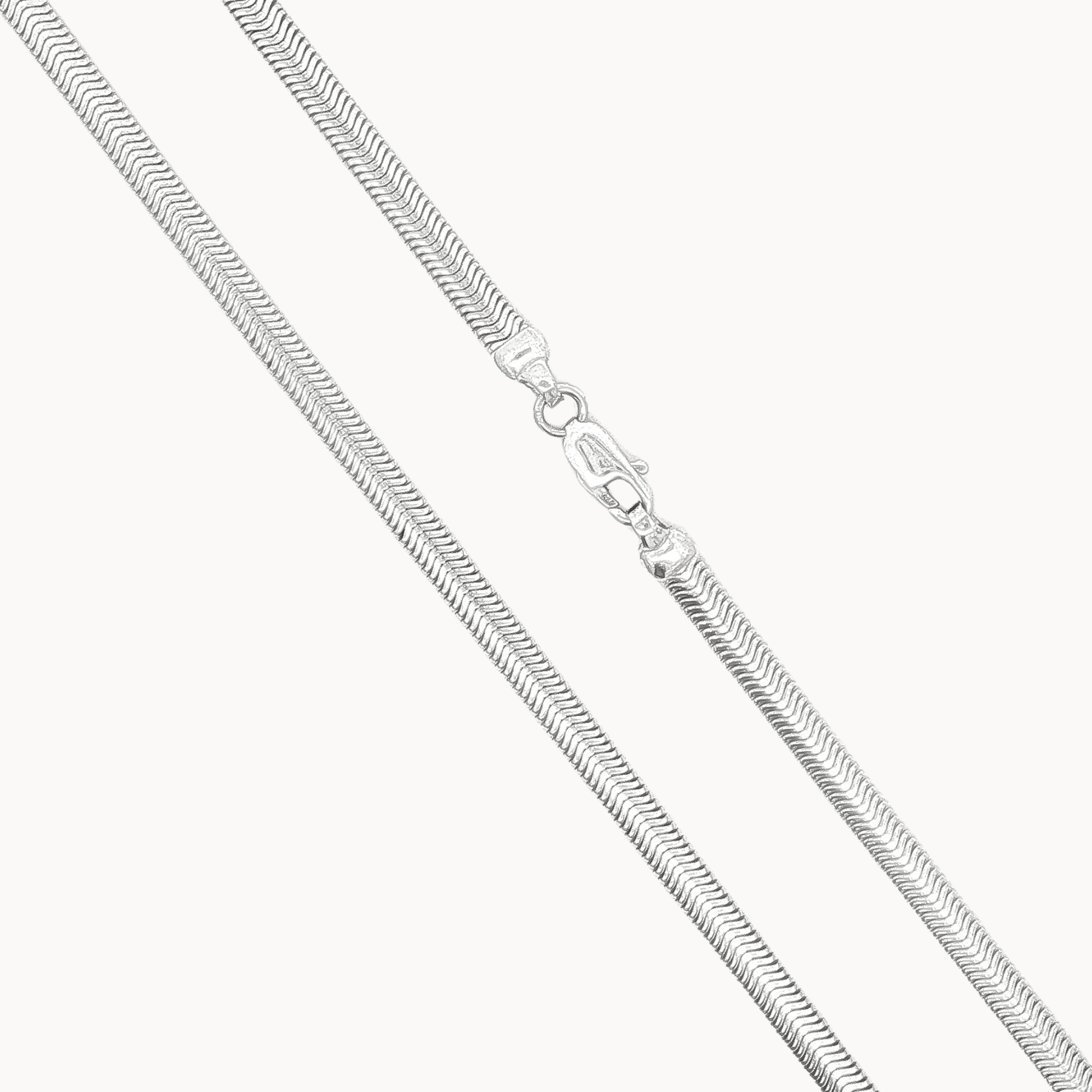 Silver Chunky Snake Chain-Necklaces-Wild Fawn Jewellery