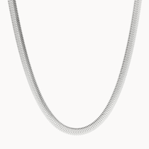 Silver Chunky Snake Chain-Necklaces-Wild Fawn Jewellery