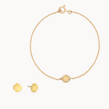 The Solar Jewellery Set - 9ct Gold-Wild Fawn Jewellery