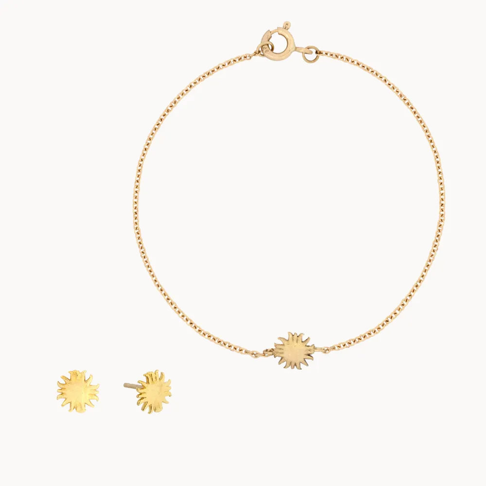 The Solar Jewellery Set - 9ct Gold-Wild Fawn Jewellery