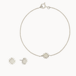 The Solar Jewellery Set - Sterling Silver-Wild Fawn Jewellery