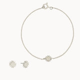 The Solar Jewellery Set - Sterling Silver-Wild Fawn Jewellery