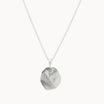 Silver Spiral Pendant Necklace-Necklaces-Wild Fawn Jewellery