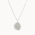 Silver Spiral Pendant Necklace-Necklaces-Wild Fawn Jewellery