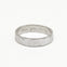 Sterling Silver Personalised Handwriting Hammered Ring