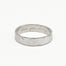 Sterling Silver Personalised Handwriting Hammered Ring