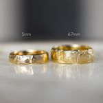 The Organic Tree Bark Wedding Ring-Wedding Ring-Wild Fawn Jewellery