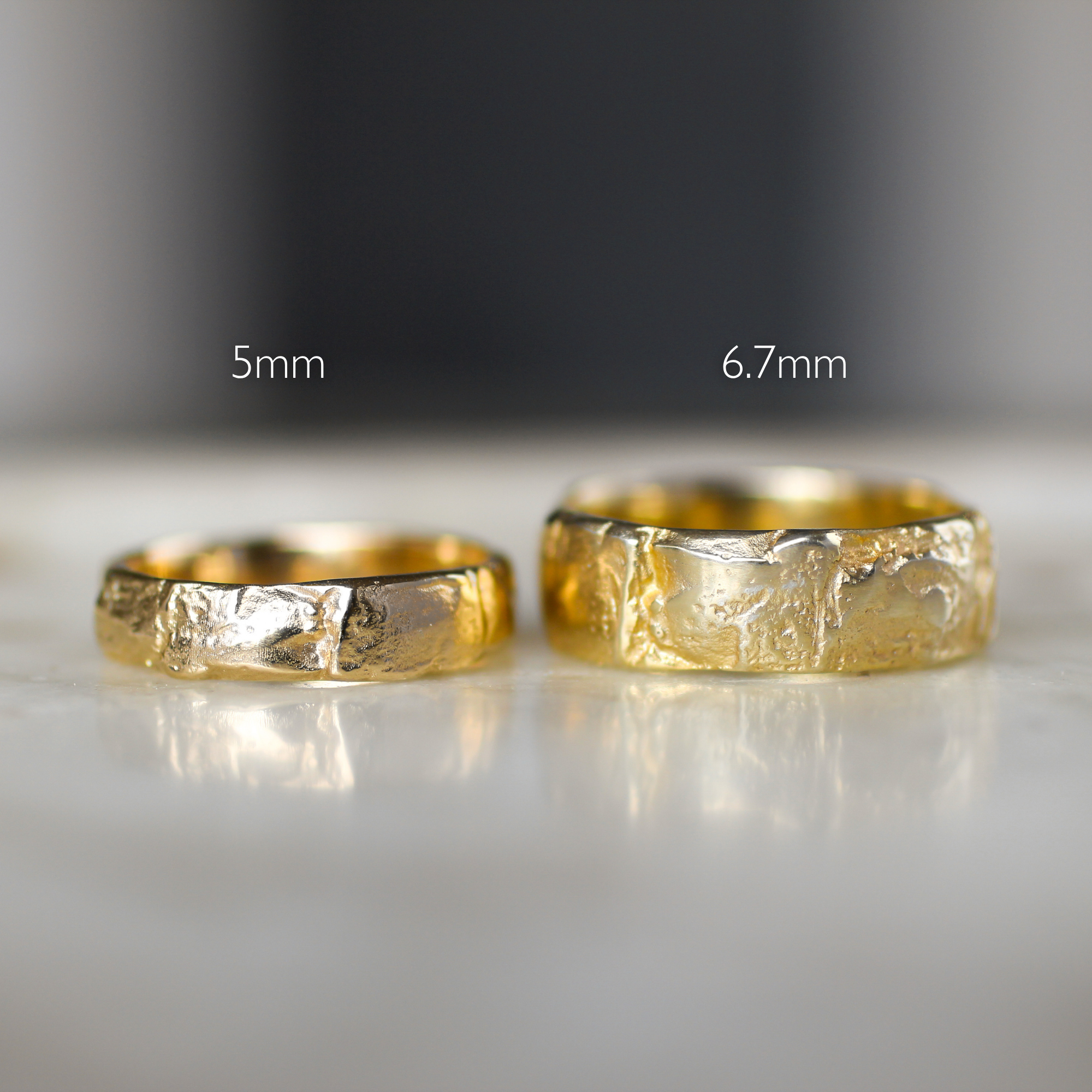 The Organic Tree Bark Wedding Ring-Wedding Ring-Wild Fawn Jewellery