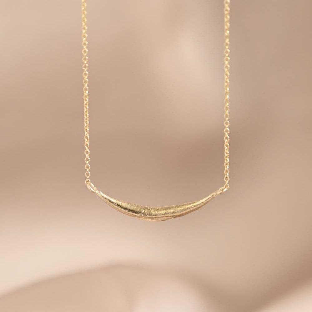 9ct Gold Connected Eclipse Necklace