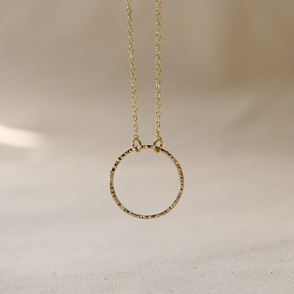 Circle Necklace in 10K Gold | Zales