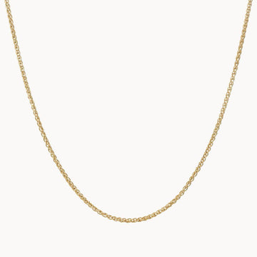 9ct Gold Spiga Layering Necklace