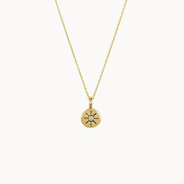 9ct Gold Sunshine Necklace